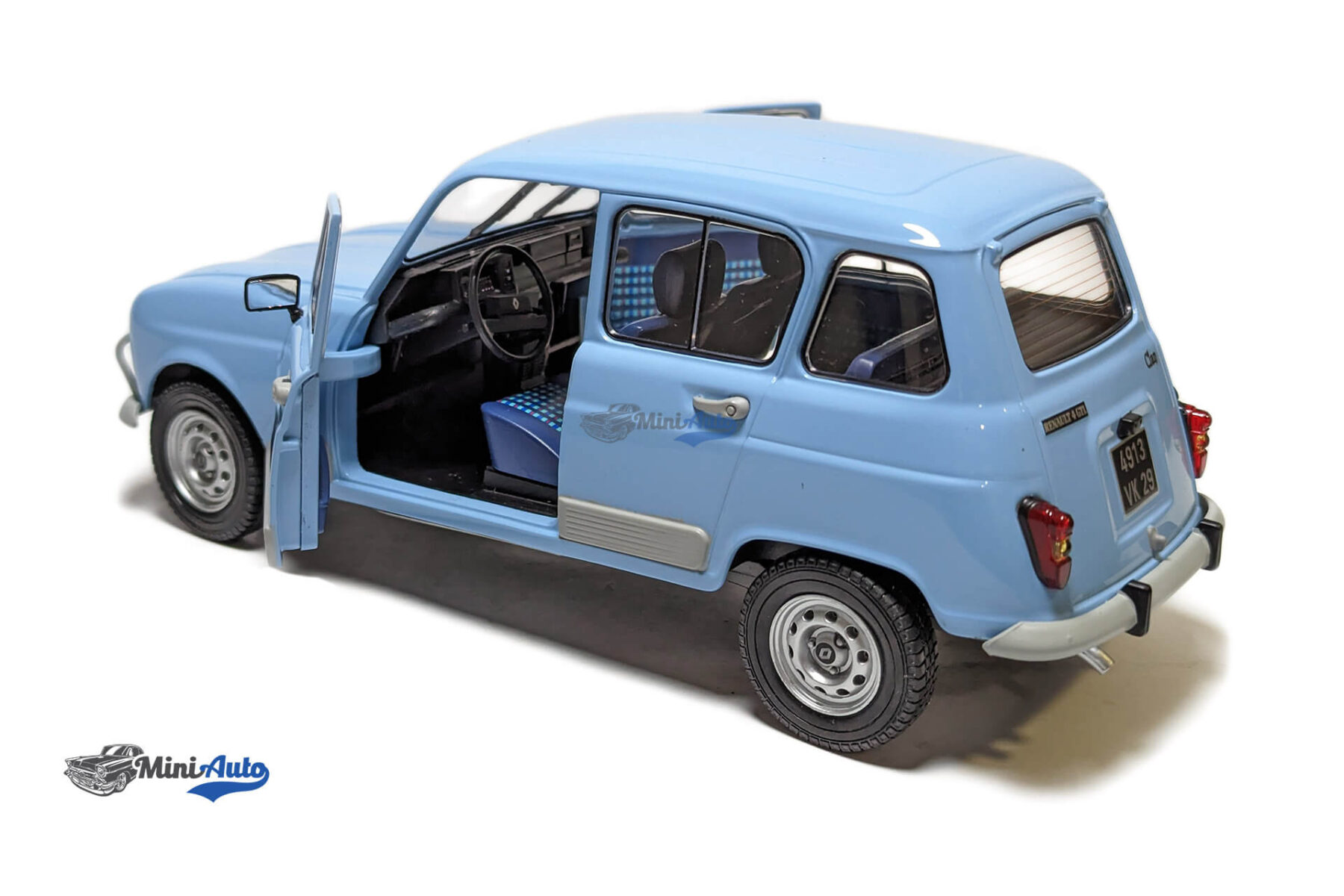 Renault 4L Clan Jacinthe 1978 - Blue - Image 5