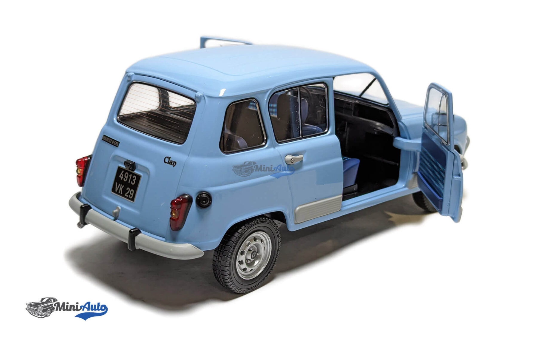 Renault 4L Clan Jacinthe 1978 - Blue - Image 4