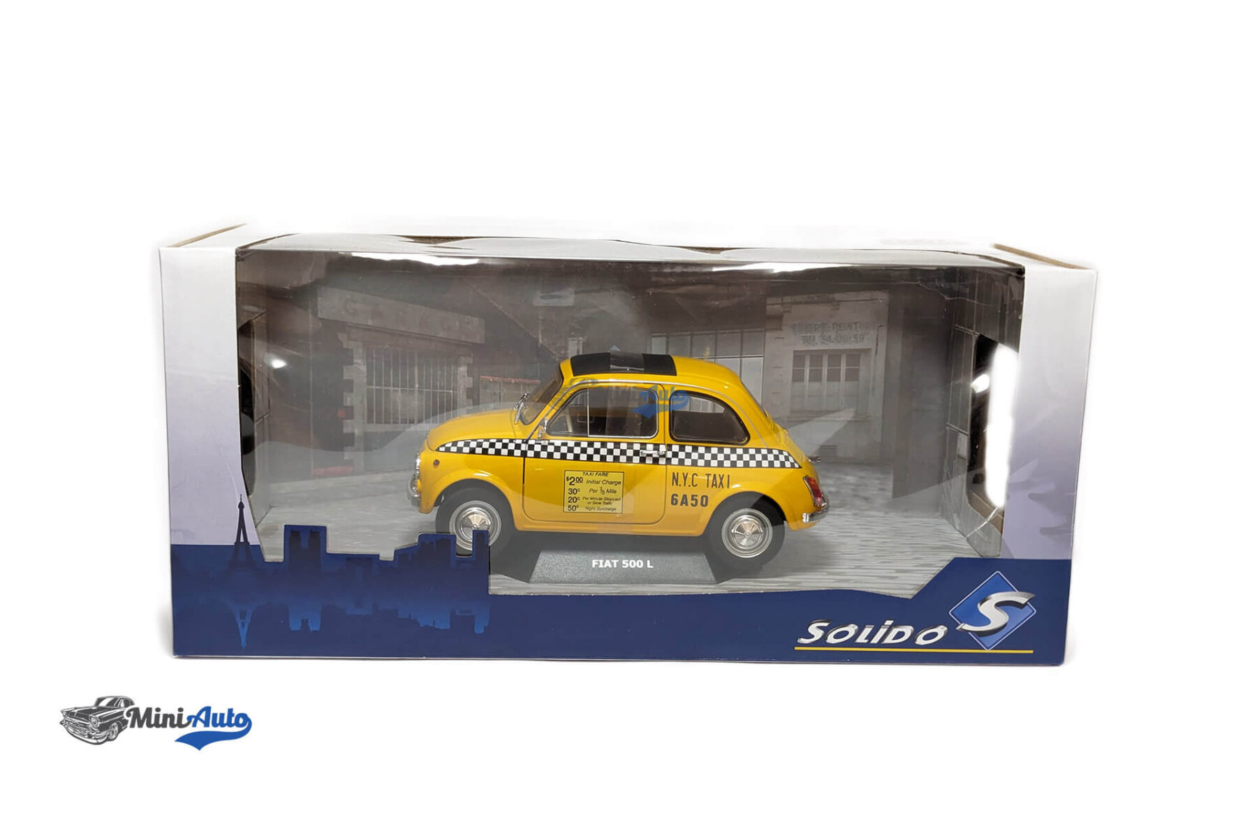 Fiat 500 - Taxi NYC - 1965 - Yellow - Image 12