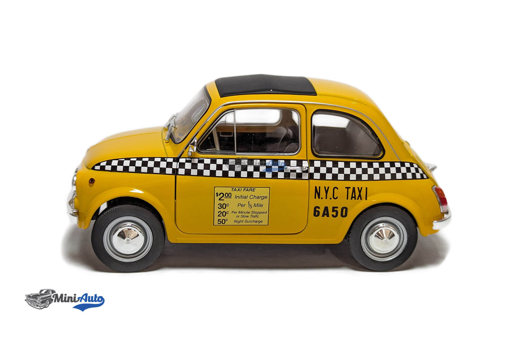 Fiat 500 - Taxi NYC - 1965 - Yellow - Image 10