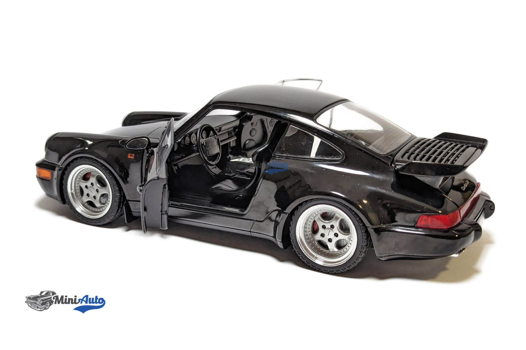 Porsche 911 (964) Turbo - 1993 - Black - Image 4