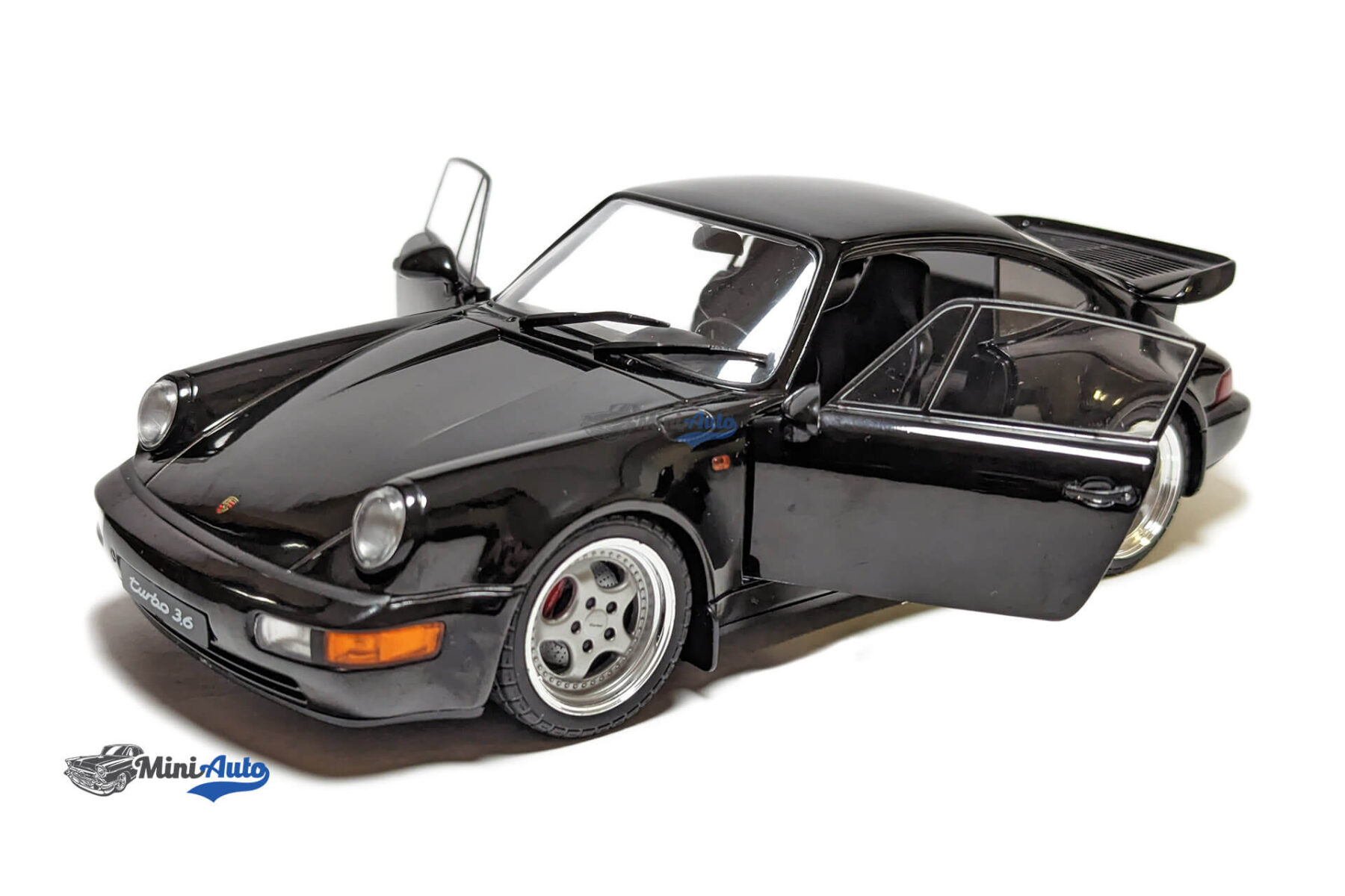 Porsche 911 (964) Turbo - 1993 - Black - Image 2