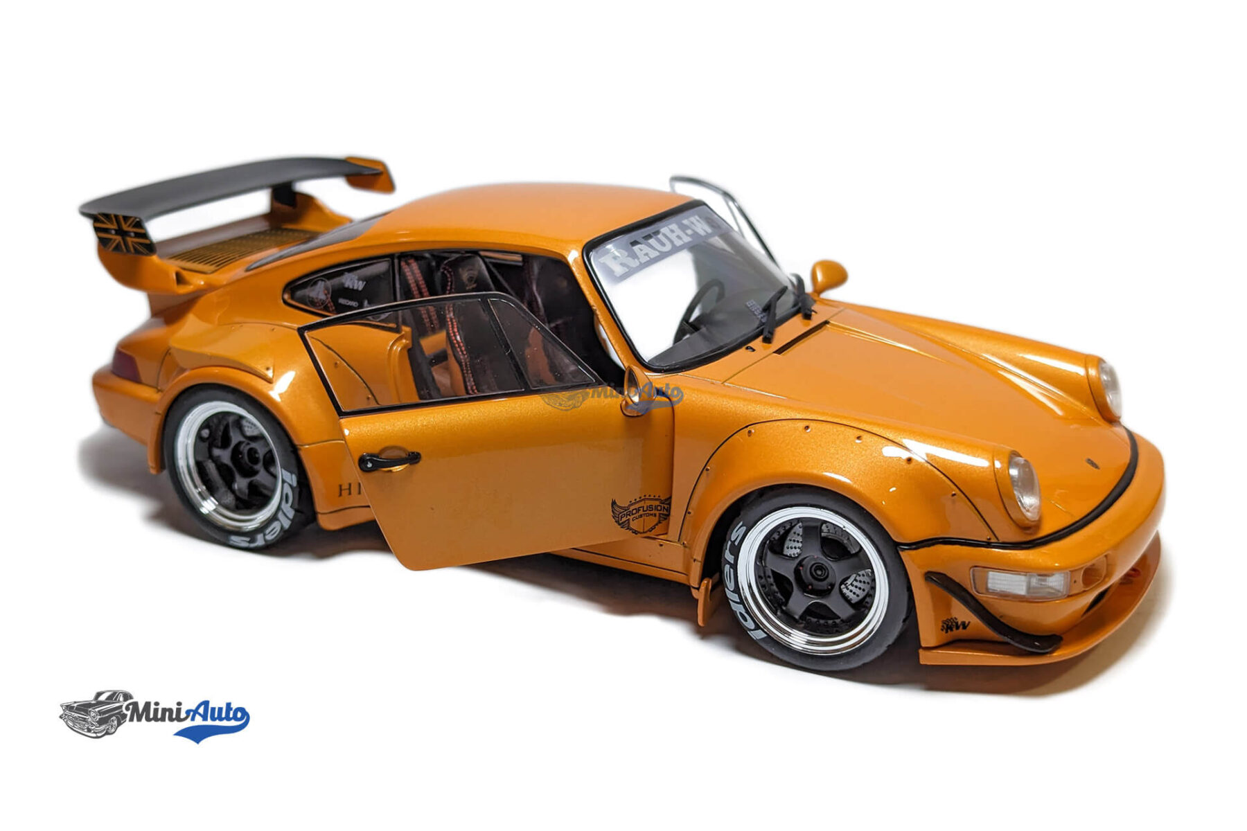 RWB Porsche 964 - 2011 - Orange - Image 3