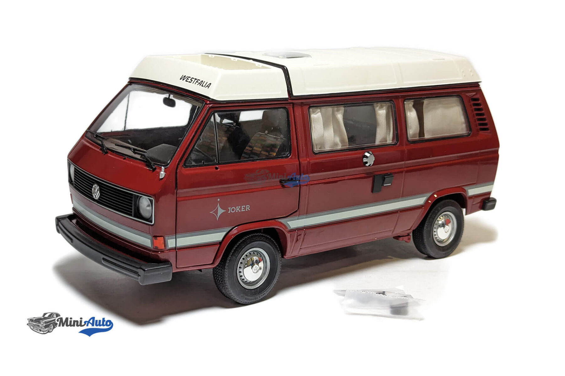 Volkswagen T3a Westfalia Joker with Folding Roof -  1983 - Red - Image 6
