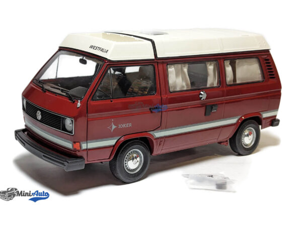 Volkswagen T3a Westfalia Joker with Folding Roof -  1983 - Red