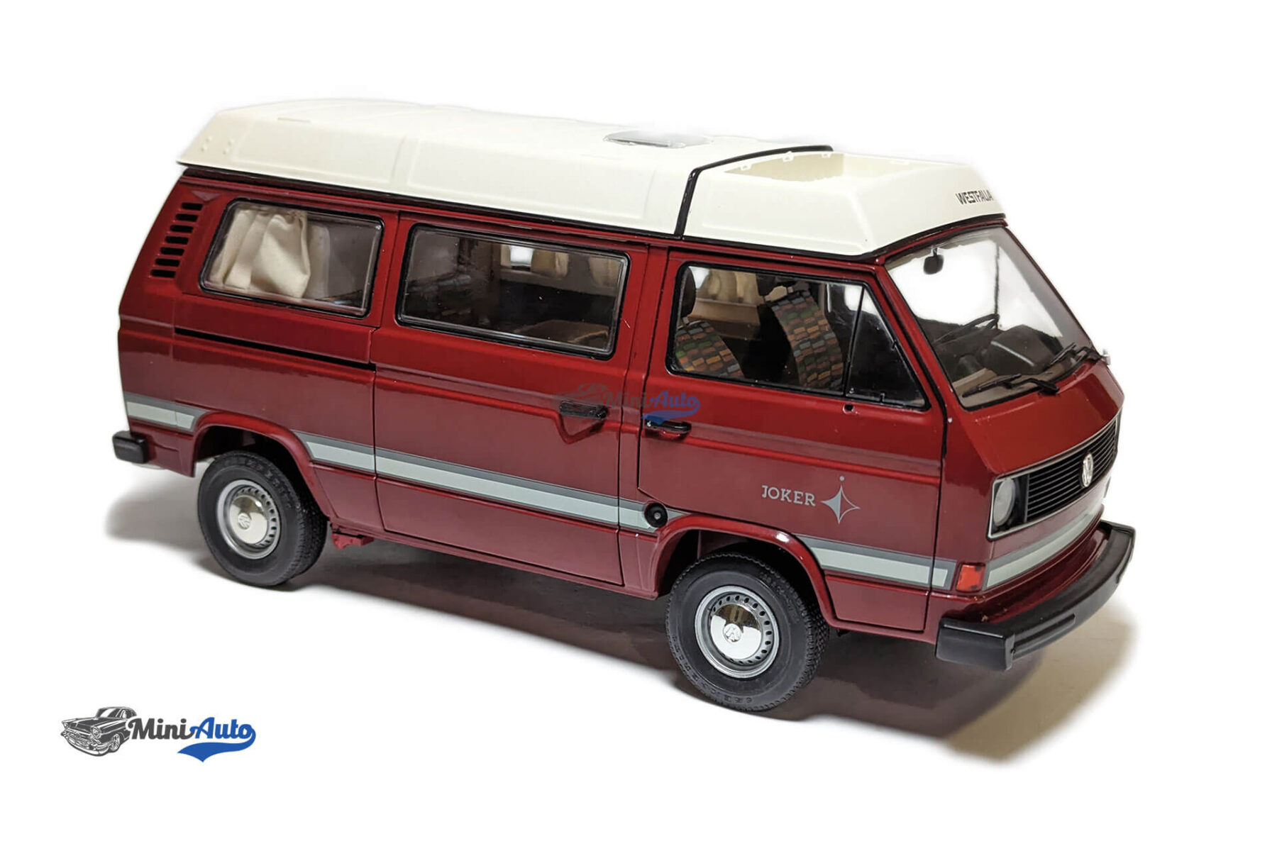 Volkswagen T3a Westfalia Joker with Folding Roof -  1983 - Red - Image 7