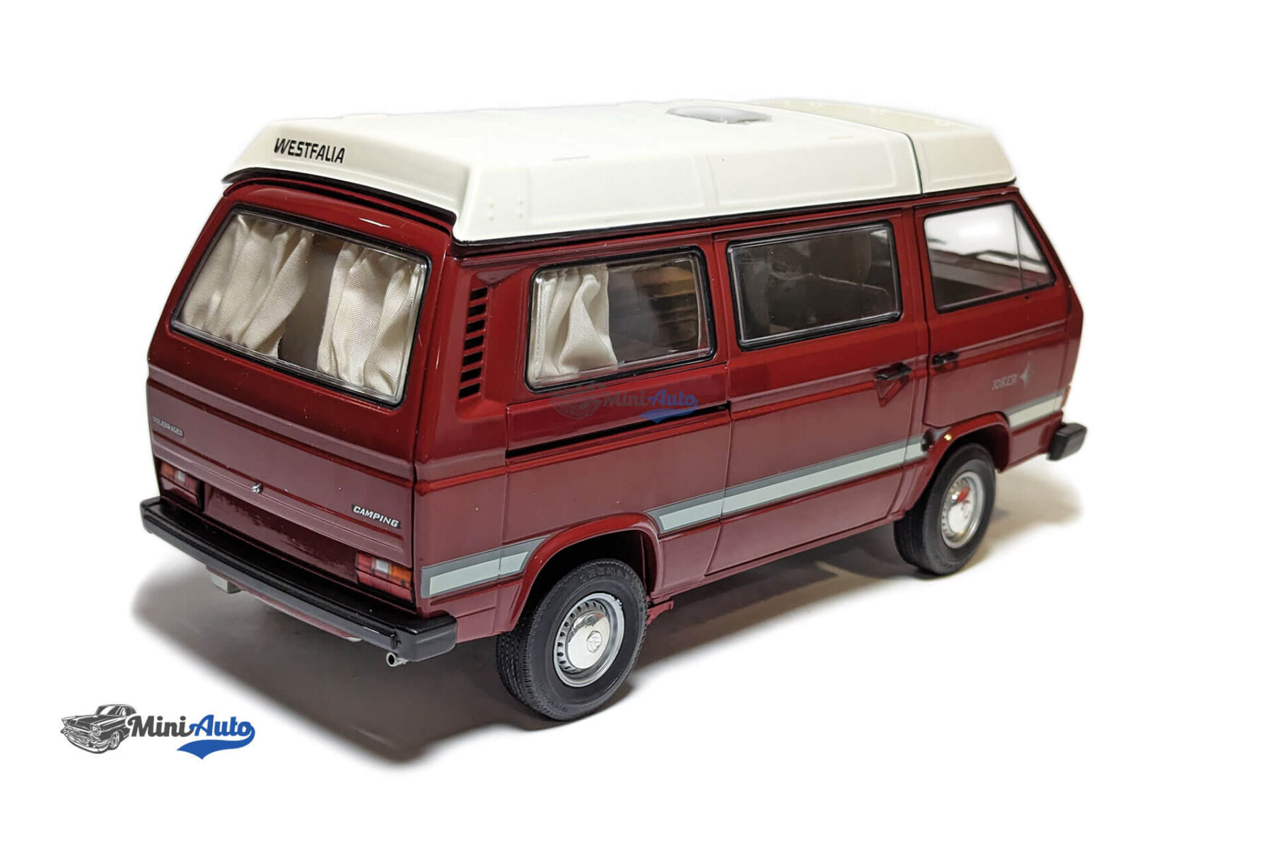 Volkswagen T3a Westfalia Joker with Folding Roof -  1983 - Red - Image 8