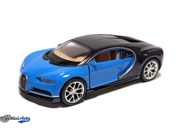 Bugatti Chiron - 2017 - Blue/Black - 1:34-1:38