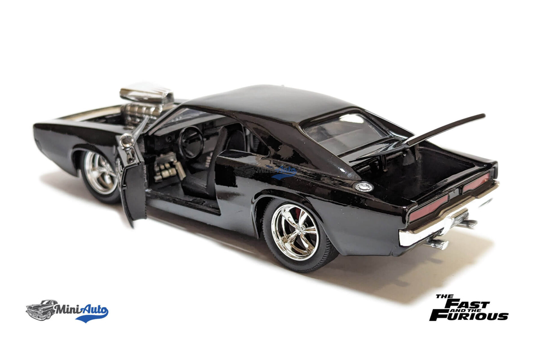 Dodge Charger - Fast and Furious 4 - 1970 - Black - Image 4