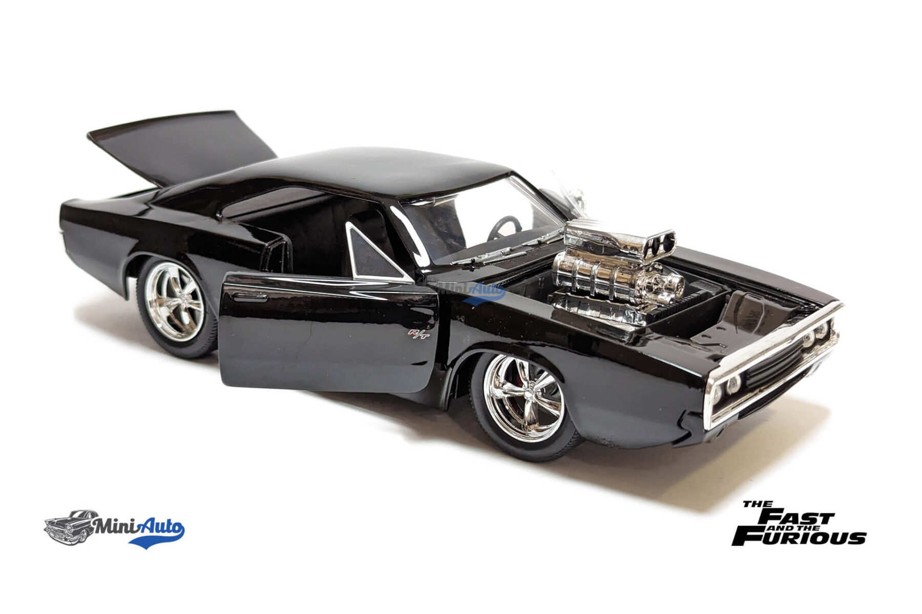 Dodge Charger - Fast and Furious 4 - 1970 - Black - Image 3