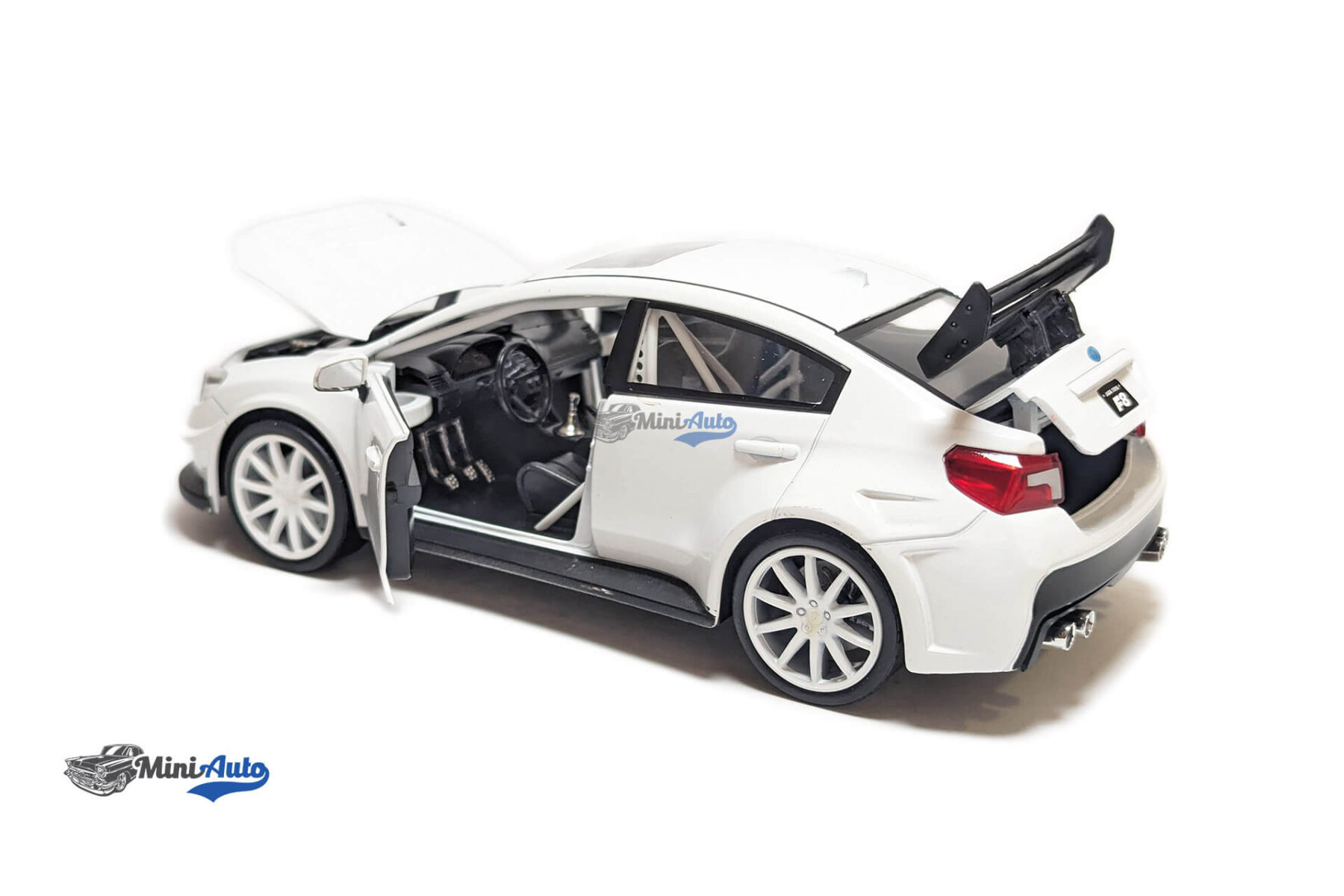 Mr. Little Nobody’s Subaru WRX STI Fast and Furious 8 - White - Image 4