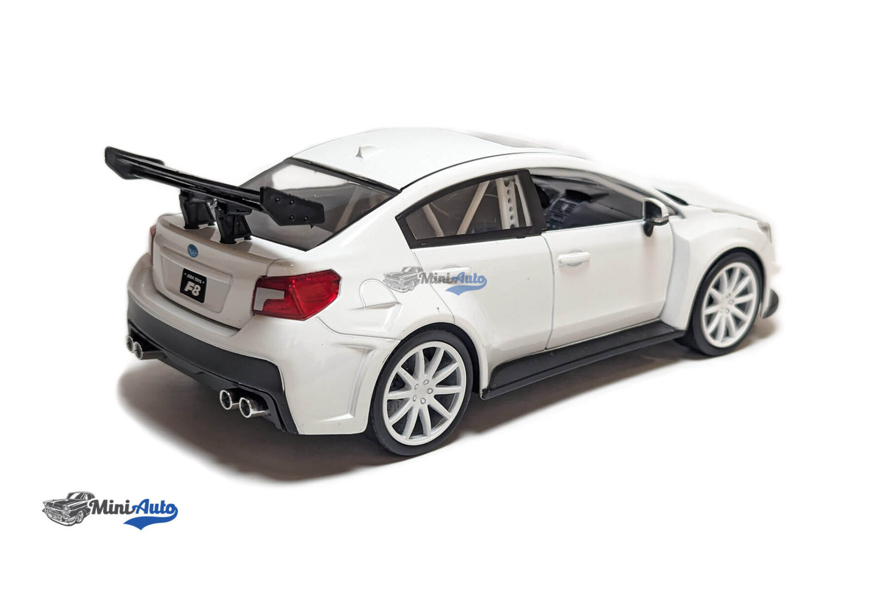 Mr. Little Nobody’s Subaru WRX STI Fast and Furious 8 - White - Image 8