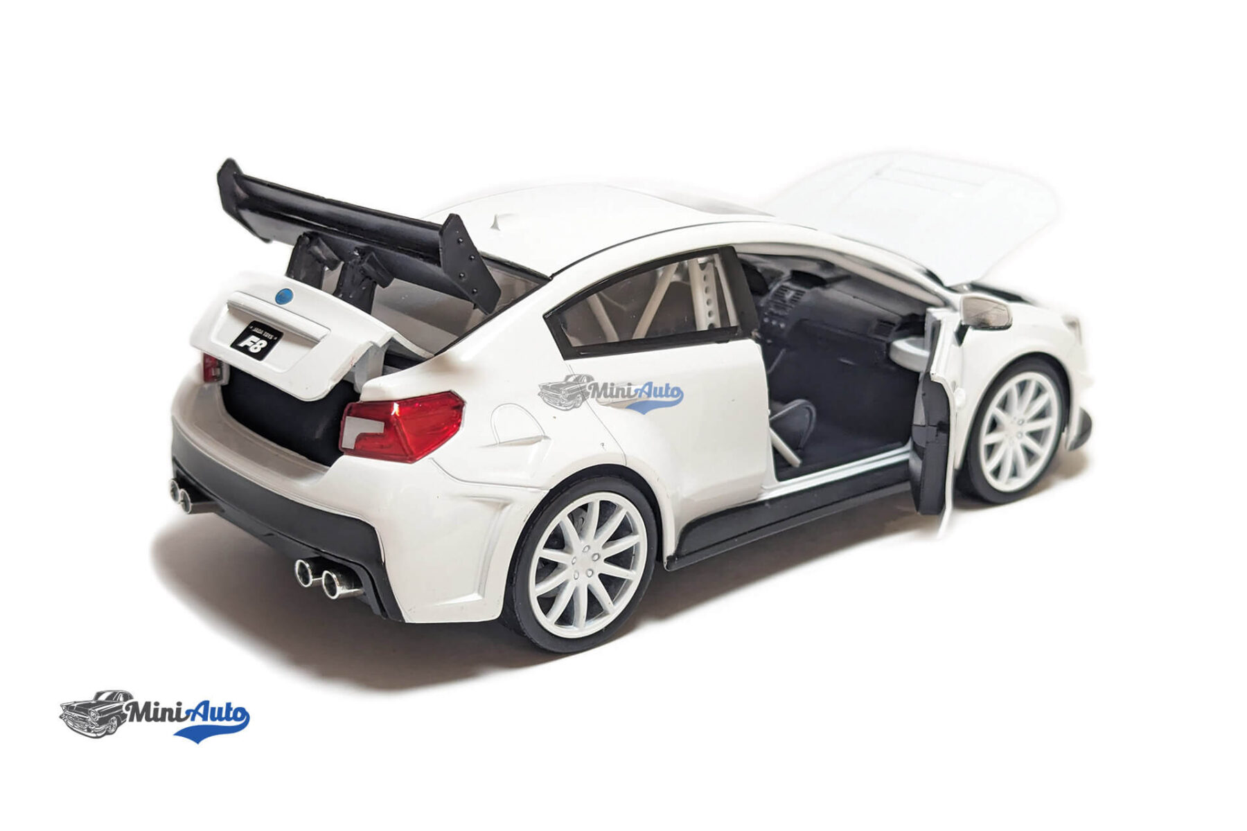 Mr. Little Nobody’s Subaru WRX STI Fast and Furious 8 - White - Image 5