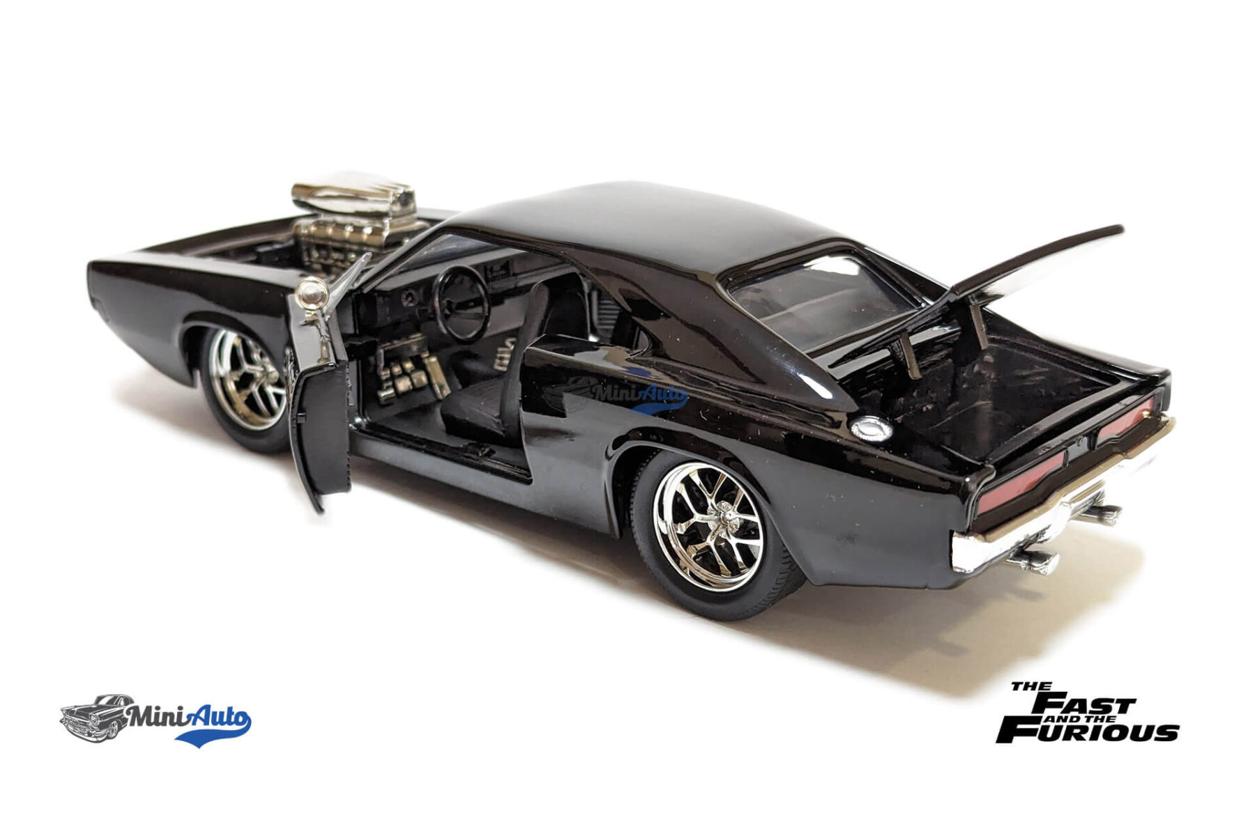 Dodge Charger - Fast and Furious - 1970 - Black - Image 4