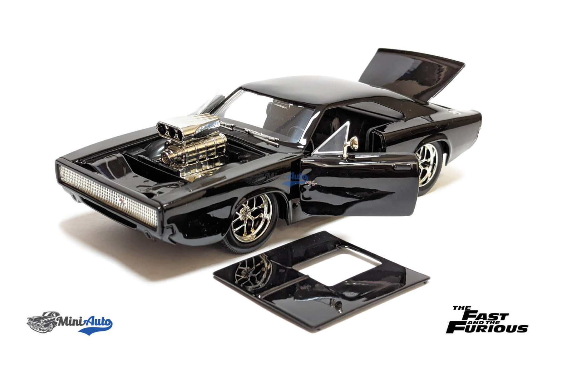 Dodge Charger - Fast and Furious - 1970 - Black - Image 2