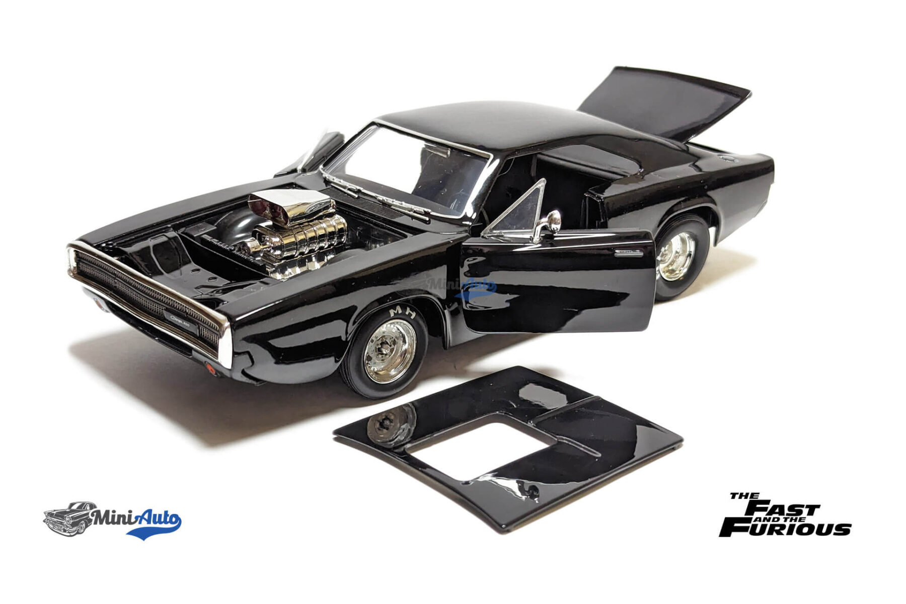 Dodge Charger RT F9 - 1970 - Black - Image 2