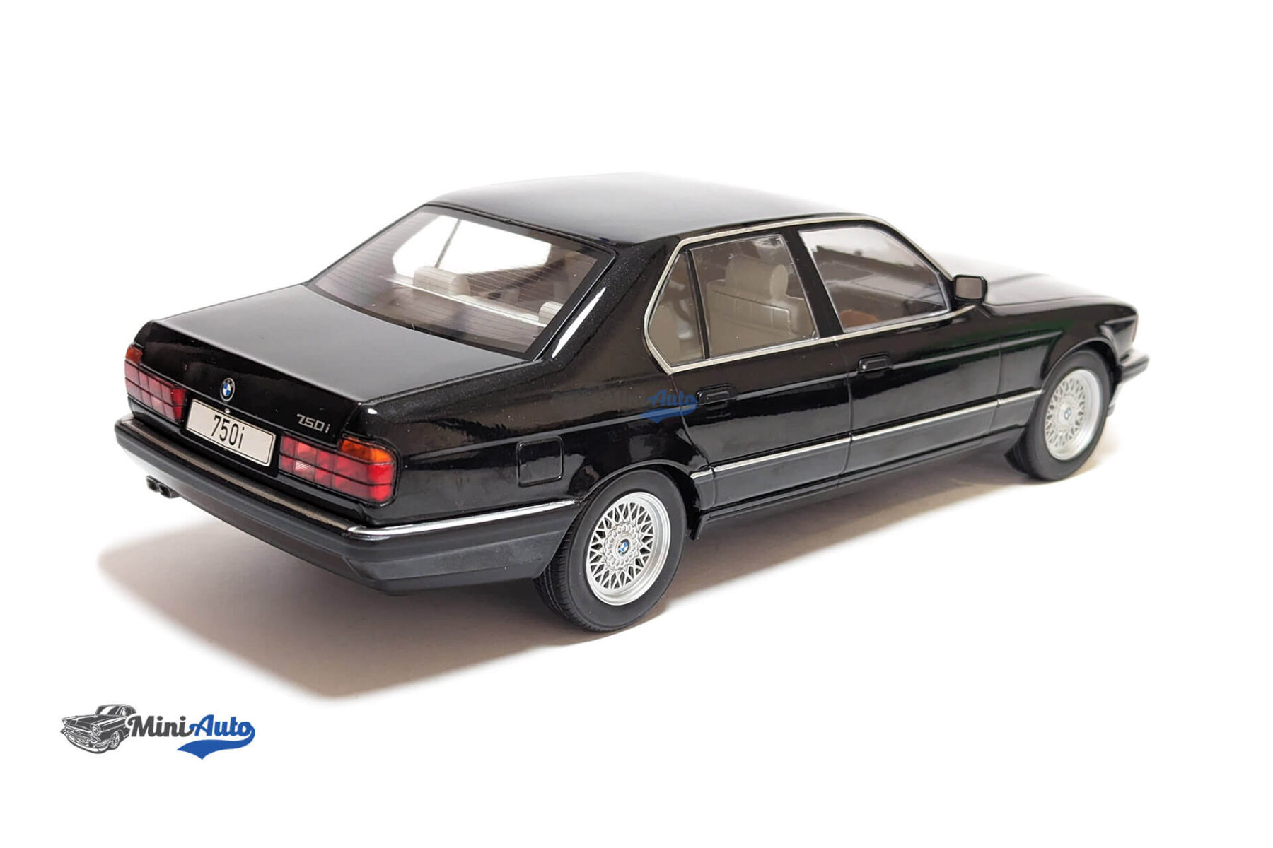 BMW 740i (E32) 7er / 7 series - 1992 - Black - Image 6