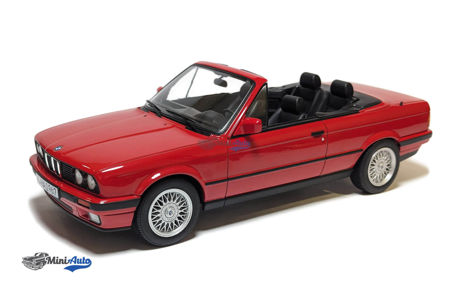 BMW 318i Cabriolet 1991 - Red - Image 4
