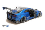 Nissan GT-R (R35) W/ Liberty Walk Body Kit 2.0 Metallic - 2020 - Blue - Image 5