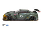 Nissan GT-R (R35) W/ Liberty Walk Body Kit 2.0 Army Fi Ghter - 2020 - Green/Grey - Image 9