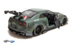 Nissan GT-R (R35) W/ Liberty Walk Body Kit 2.0 Army Fi Ghter - 2020 - Green/Grey - Image 4