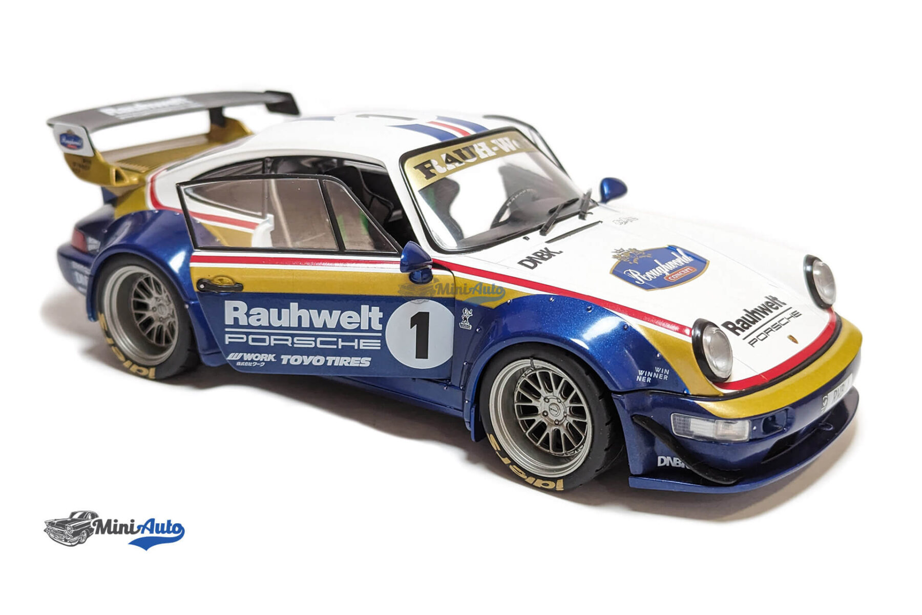 Porsche RWB Bodykit Rauhwelt – 2022 - Blue - Image 3