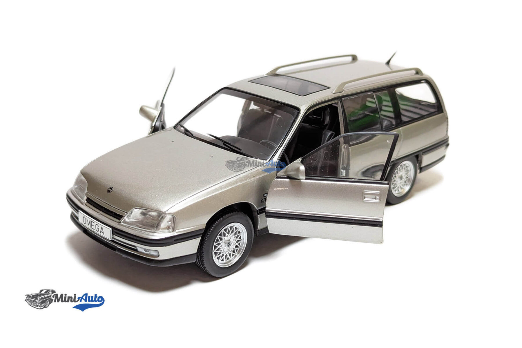 Opel Omega A2 Caravan - 1990 - Gray - Image 2