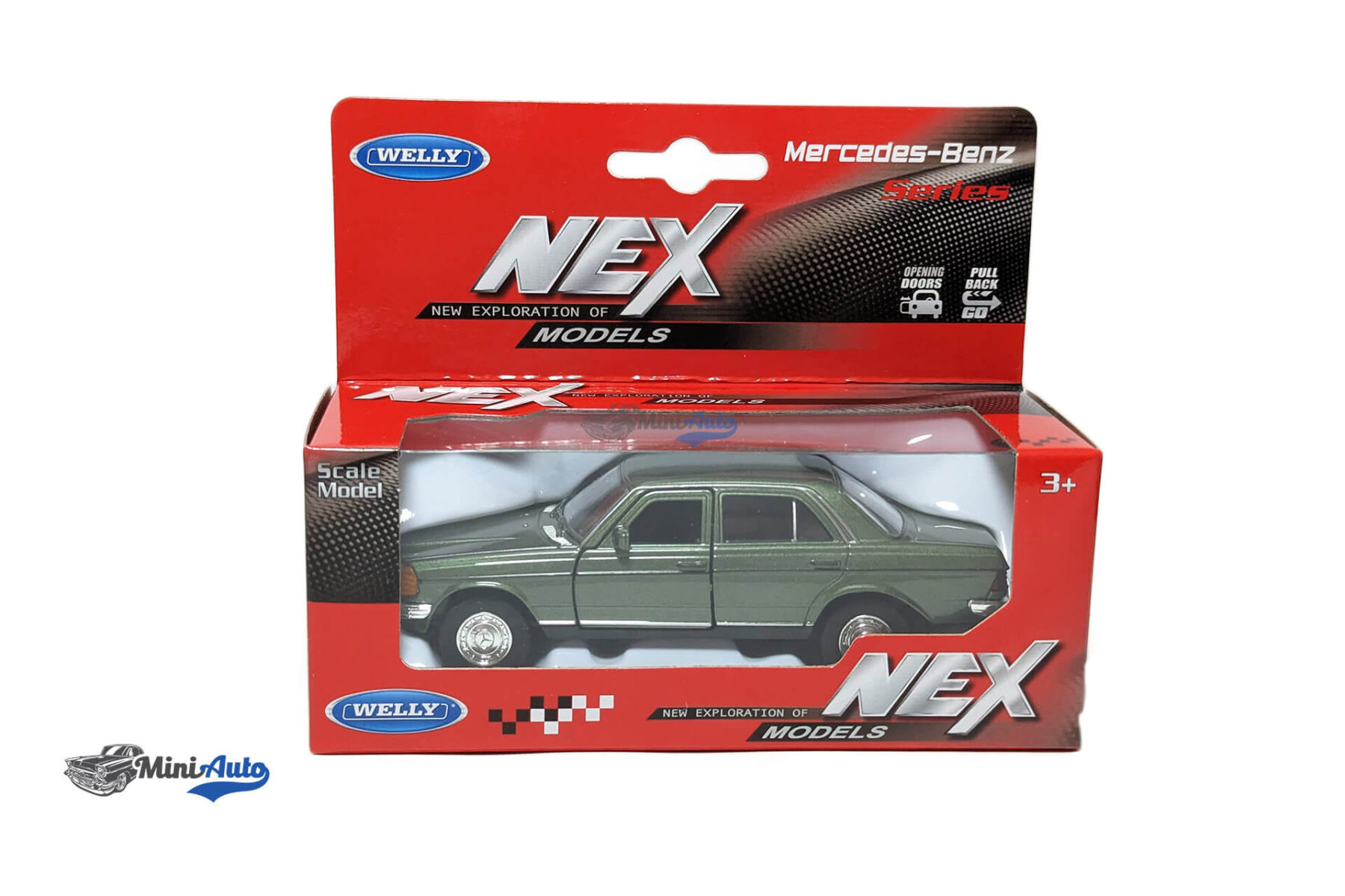 Mercedes-Benz E-Class W123 - 1981 - Green - 1:34-1:39 - Image 12