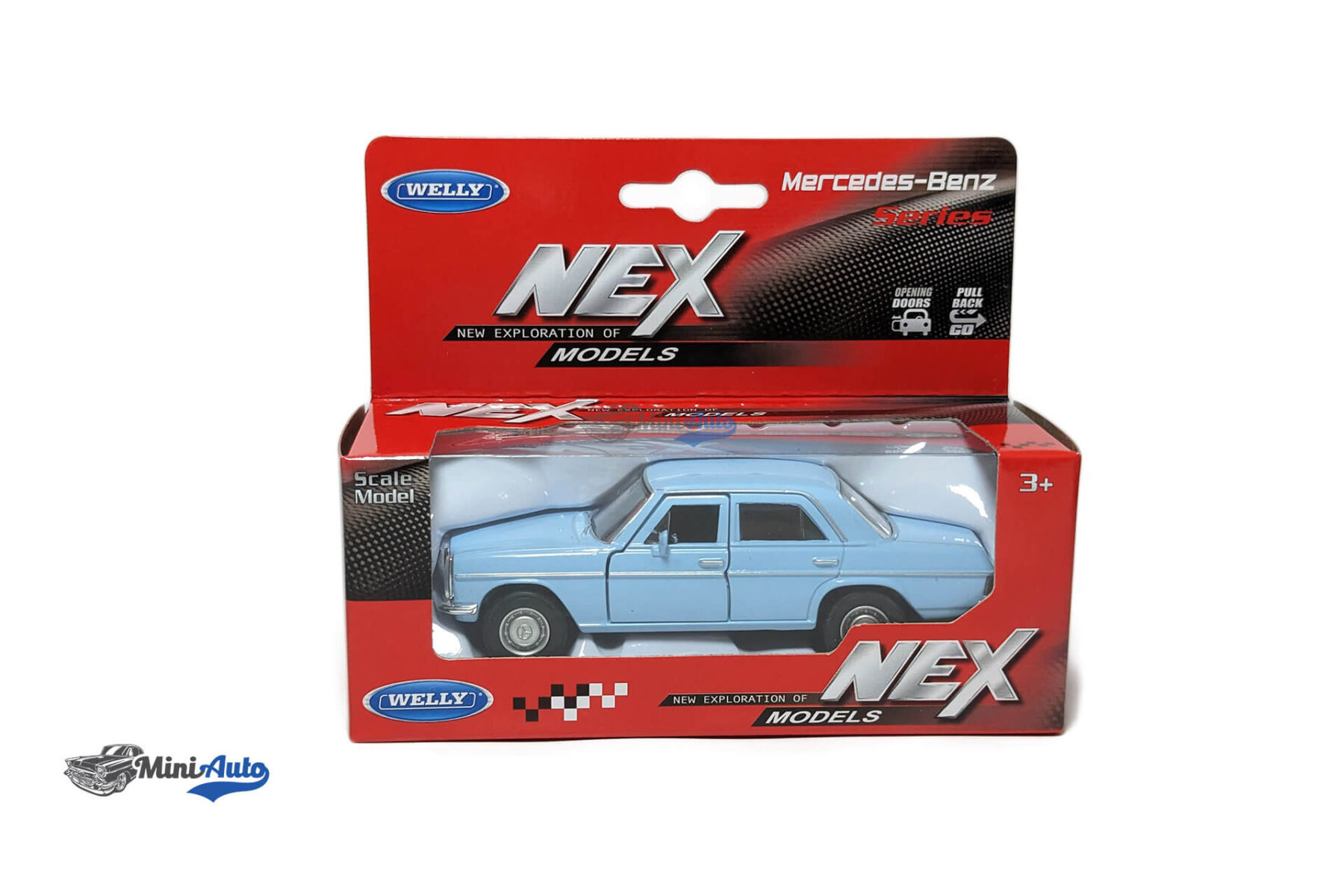 WELLY43764LB---Mercedes-Benz-220---1965---Light-blue---1-34-1-39_11 Mercedes-Benz 220 - 1965 - Light blue - 1:34-1:39 - Image 12