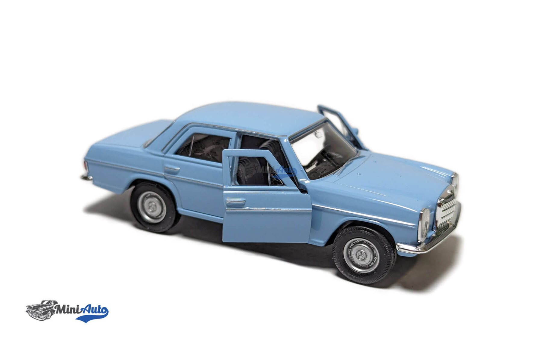 WELLY43764LB---Mercedes-Benz-220---1965---Light-blue---1-34-1-39_8 Mercedes-Benz 220 - 1965 - Light blue - 1:34-1:39 - Image 3