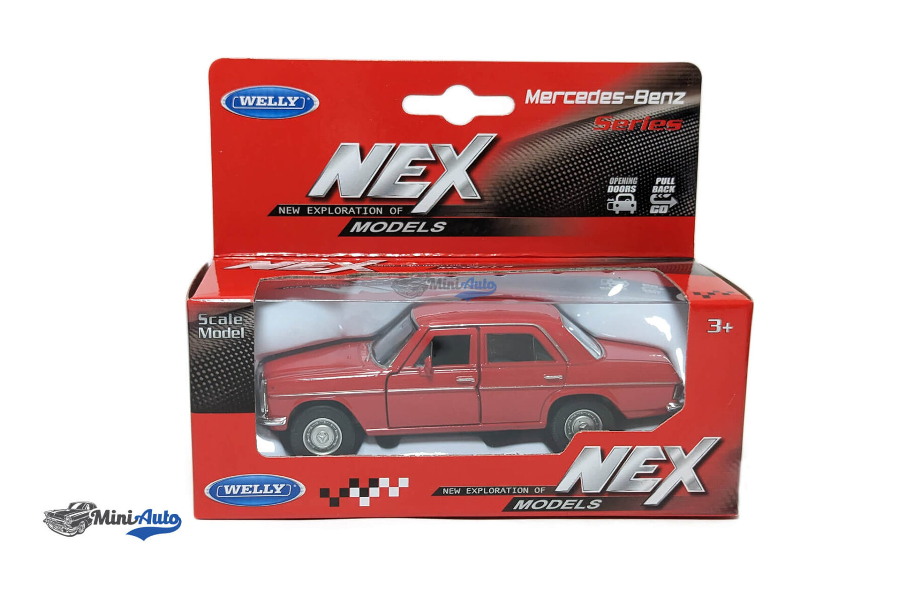 Mercedes-Benz 220 - 1965 - Red - 1:34-1:39 - Image 12