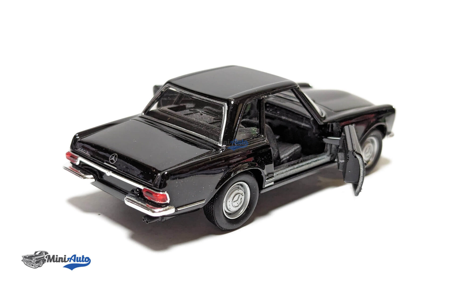 Mercedes-Benz 230SL - 1963 - Black - 1:34-1:39 - Image 4