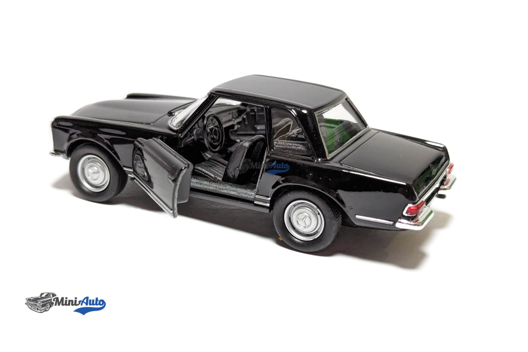 Mercedes-Benz 230SL - 1963 - Black - 1:34-1:39 - Image 5