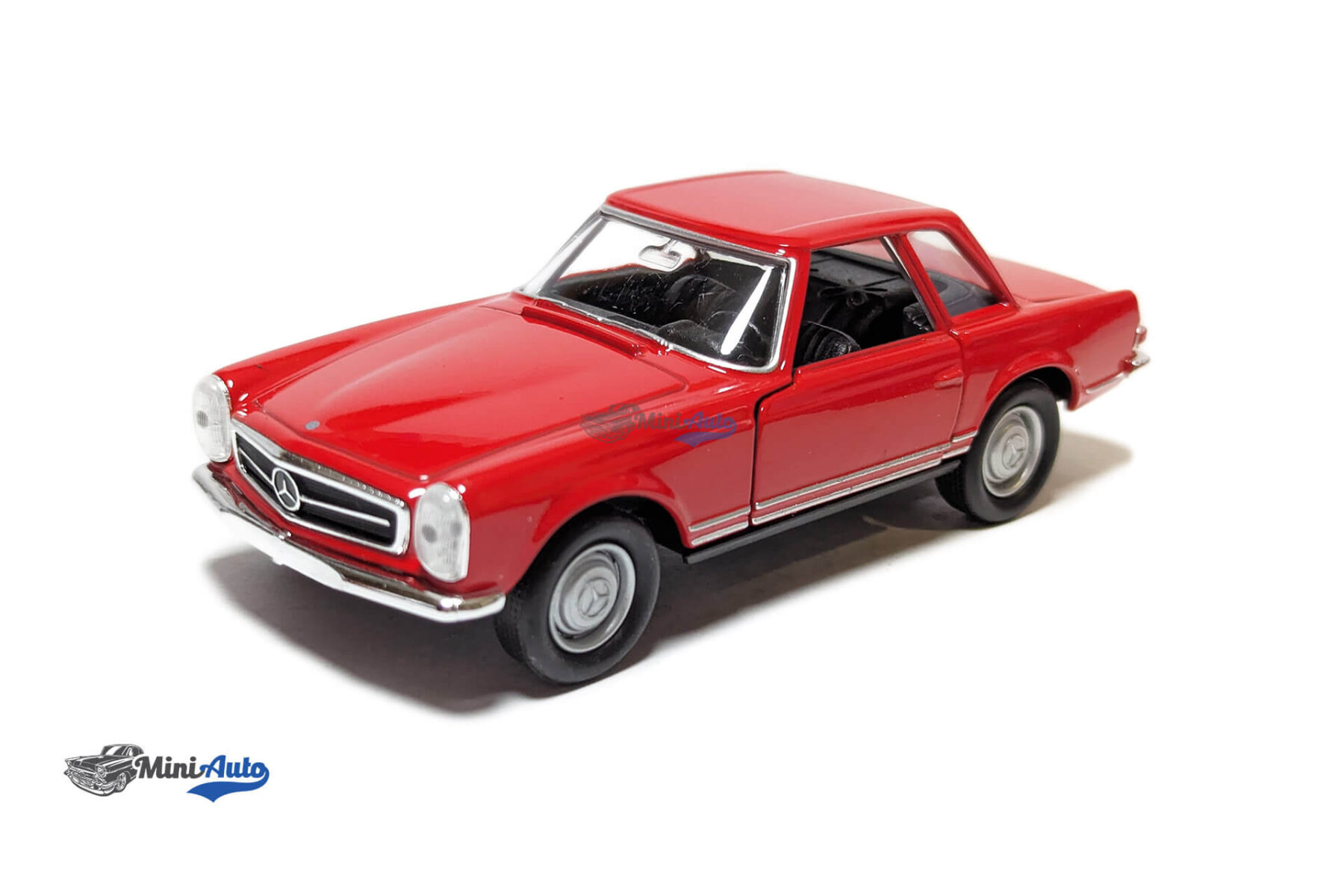 WELLY43774BK---Mercedes-Benz-230SL---1963---Red---1-34-1-39_1 Mercedes-Benz 230SL - 1963 - Red - 1:34-1:39 - Image 1