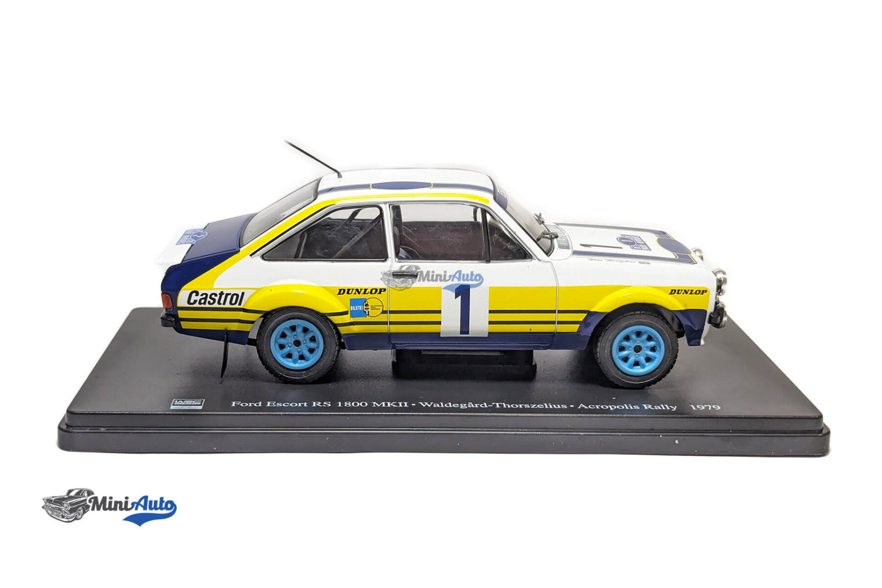 Ford Escort RS 1800 MKII #1Winner Rallye acropolis - 1979 - White/Yellow - Image 3