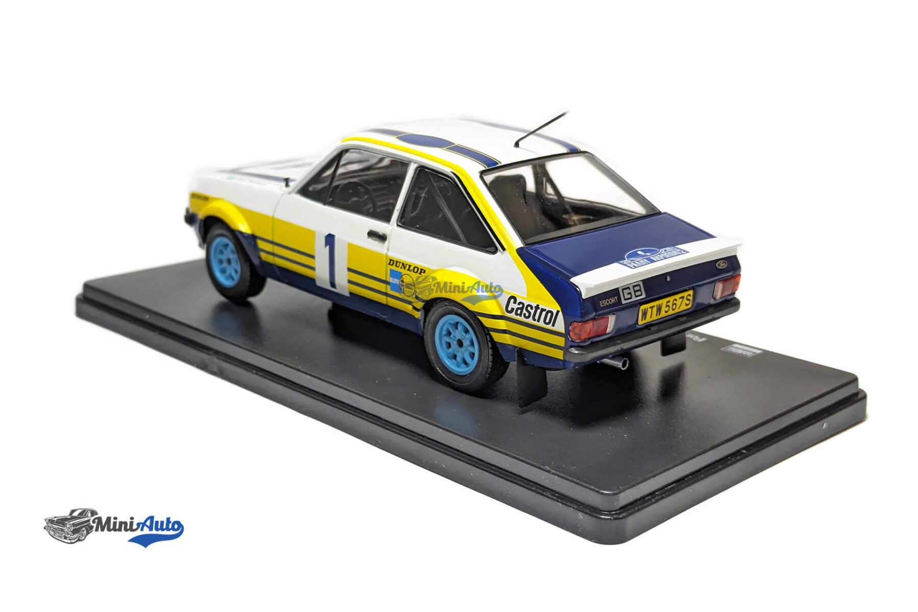 Ford Escort RS 1800 MKII #1Winner Rallye acropolis - 1979 - White/Yellow - Image 6
