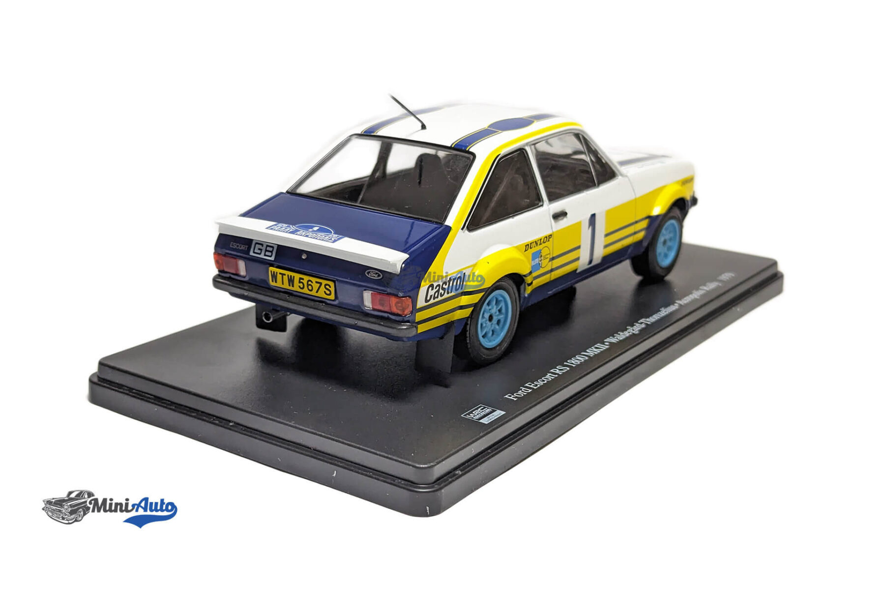 Ford Escort RS 1800 MKII #1Winner Rallye acropolis - 1979 - White/Yellow - Image 7