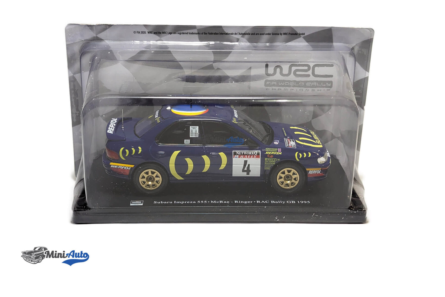Subaru Impreza 555 #4 Winner RAC Rallye 1995 McRae, Ringer - 1995 - Dark Blue - Image 8