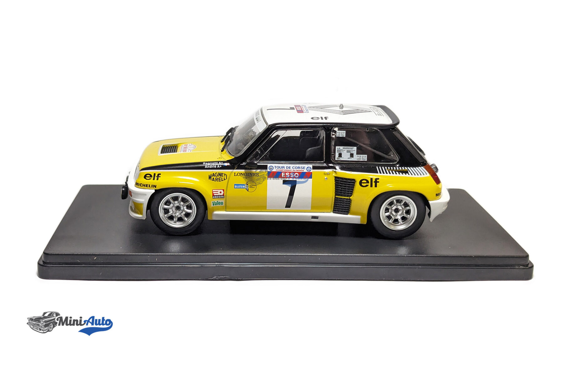 Renault 5 Turbo #7 winner rally Tour de Corse 1982 Ragnotti, Andrie - 1982 - Yellow - Image 2