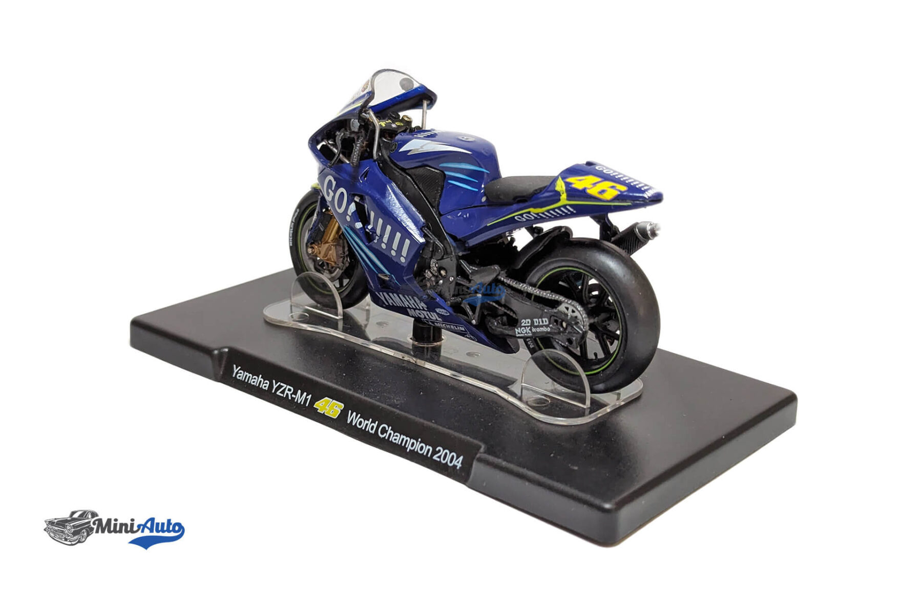 Yamaha - YZR-M1 Team Gouloises N46 World Champion Motogp Season Valentino Rossi - 2004 - Blue - Image 7