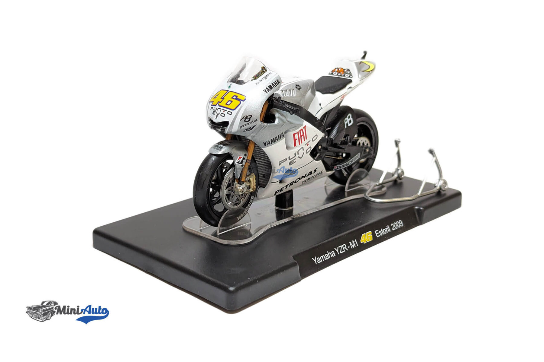 Yamaha - YZR M1 N 46 World Champion Estoril MotoGP Valentino Rossi - 2009 - White - Image 4