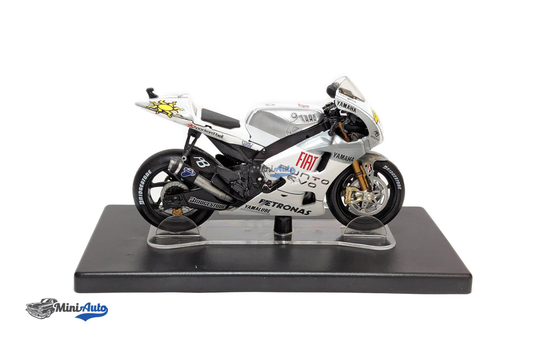 Yamaha - YZR M1 N 46 World Champion Estoril MotoGP Valentino Rossi - 2009 - White - Image 3