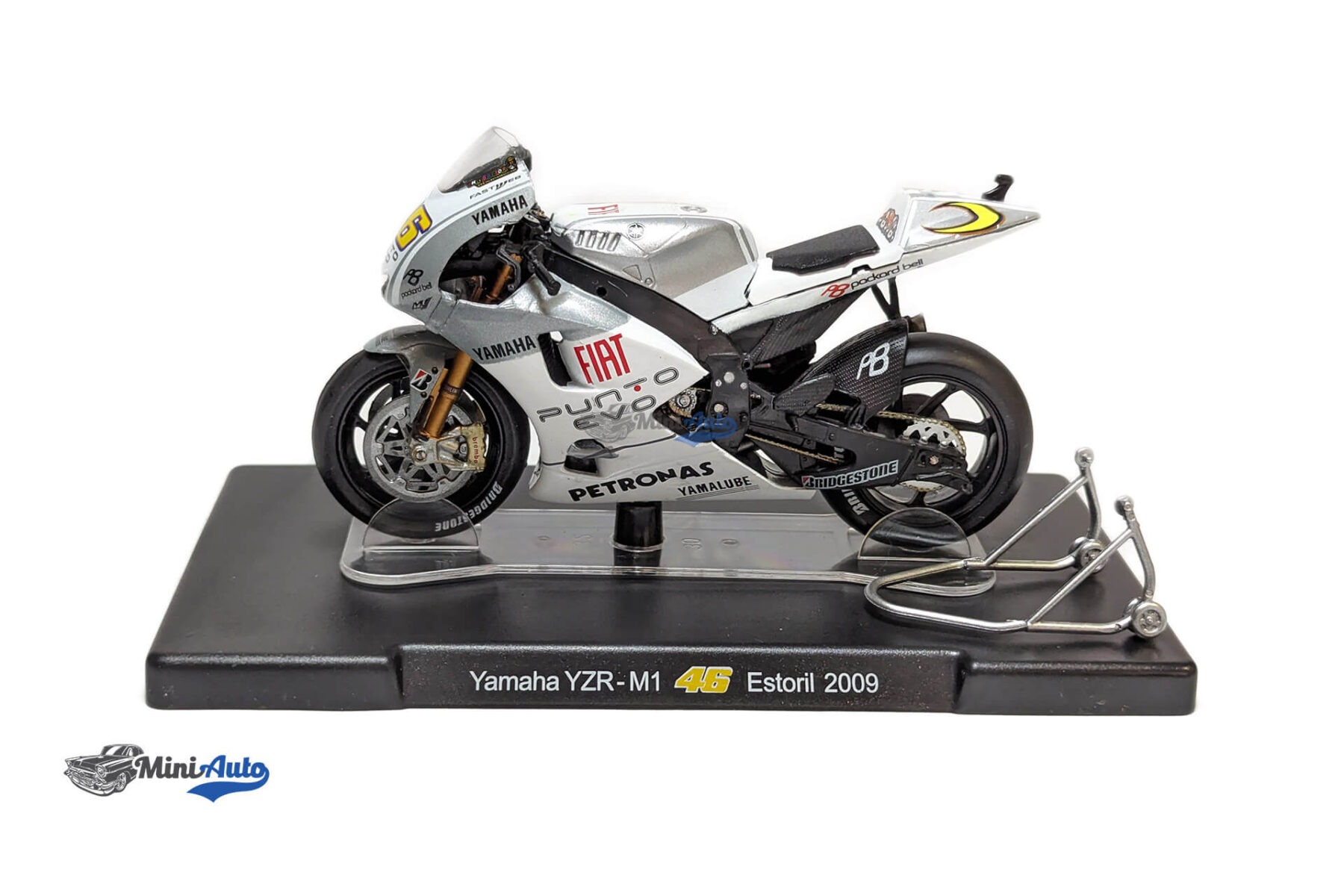 Yamaha - YZR M1 N 46 World Champion Estoril MotoGP Valentino Rossi - 2009 - White - Image 2