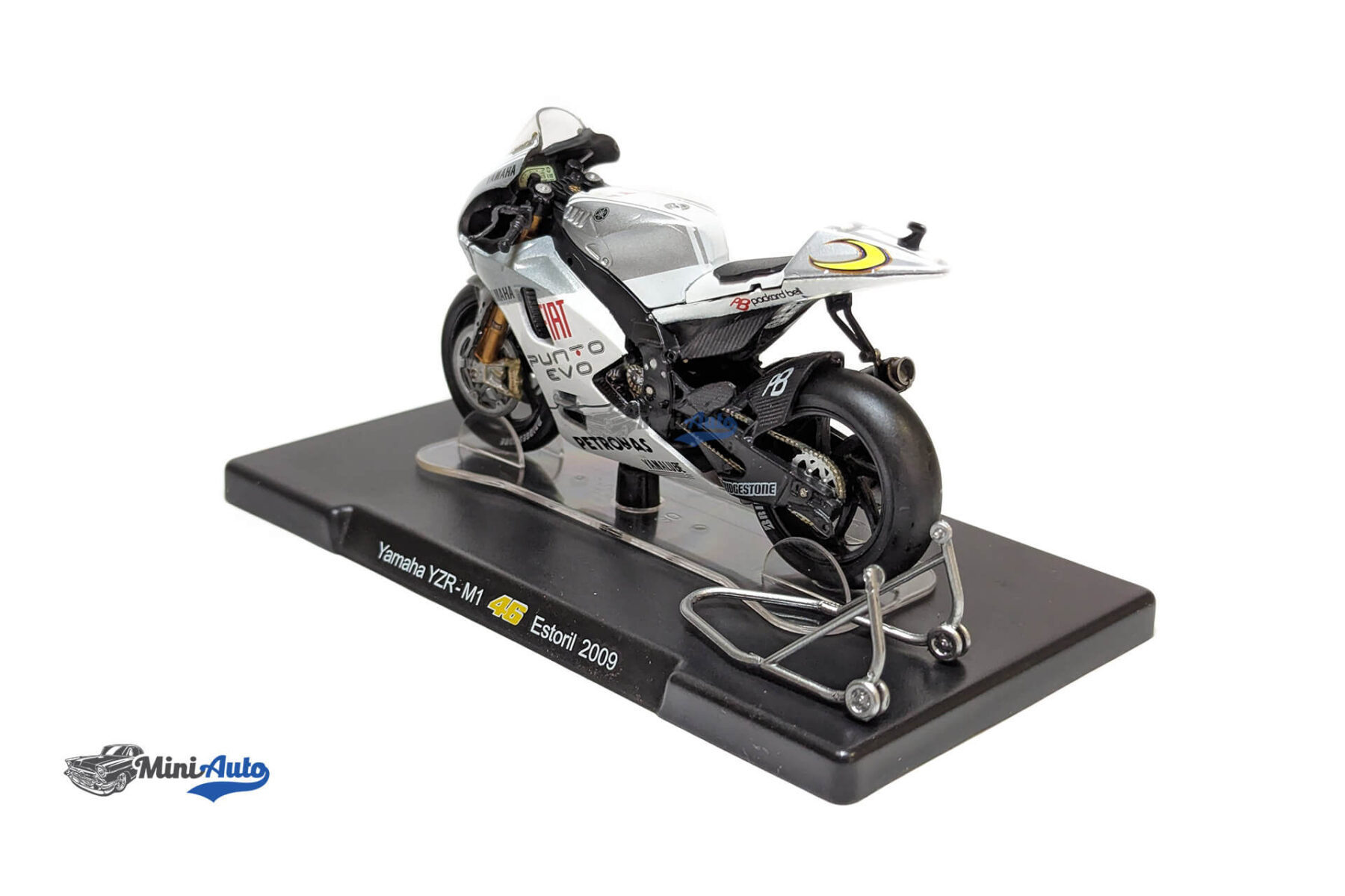 Yamaha - YZR M1 N 46 World Champion Estoril MotoGP Valentino Rossi - 2009 - White - Image 7
