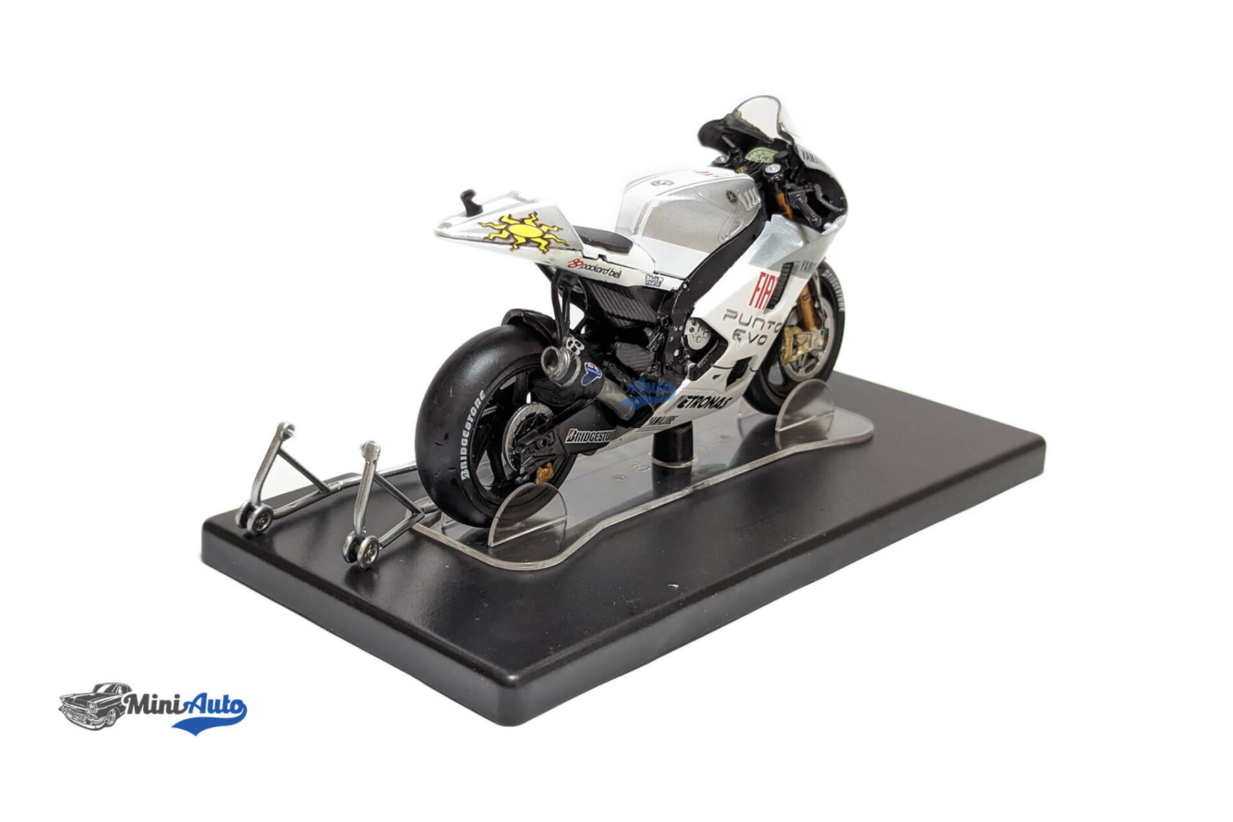 Yamaha - YZR M1 N 46 World Champion Estoril MotoGP Valentino Rossi - 2009 - White - Image 6