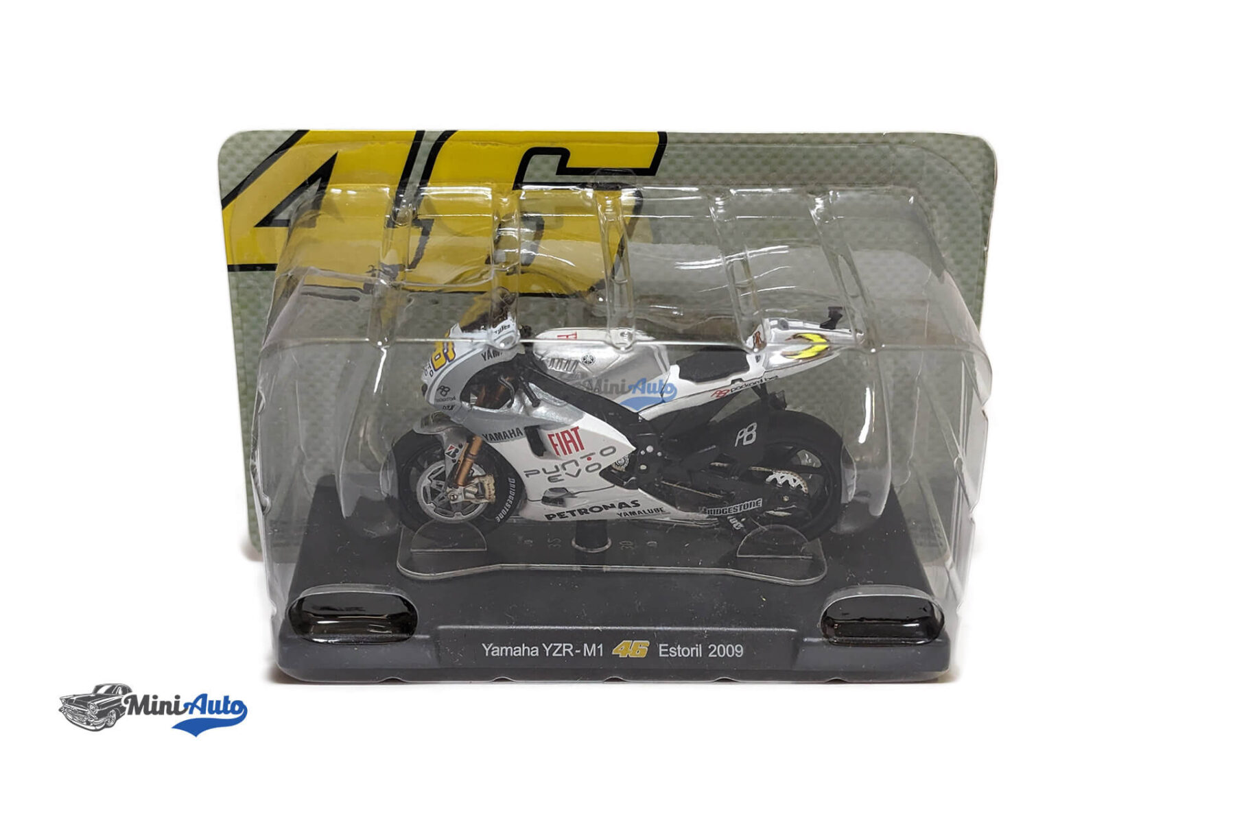 Yamaha - YZR M1 N 46 World Champion Estoril MotoGP Valentino Rossi - 2009 - White - Image 8