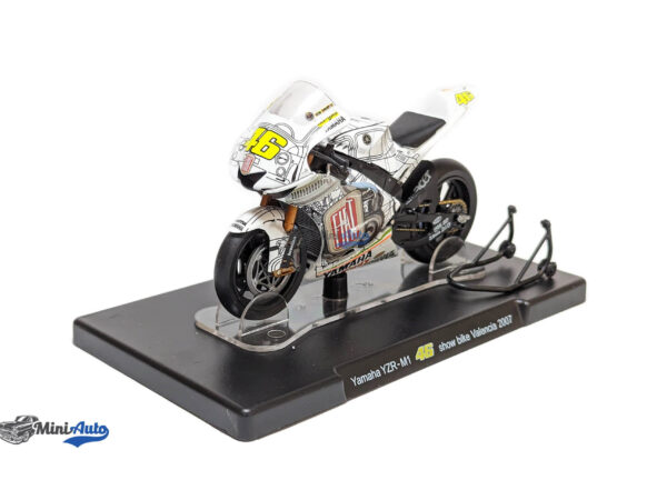 Yamaha - YZR-M1 N46 Showbike Valencia Motogp Valentino Rossi - 2007 - White