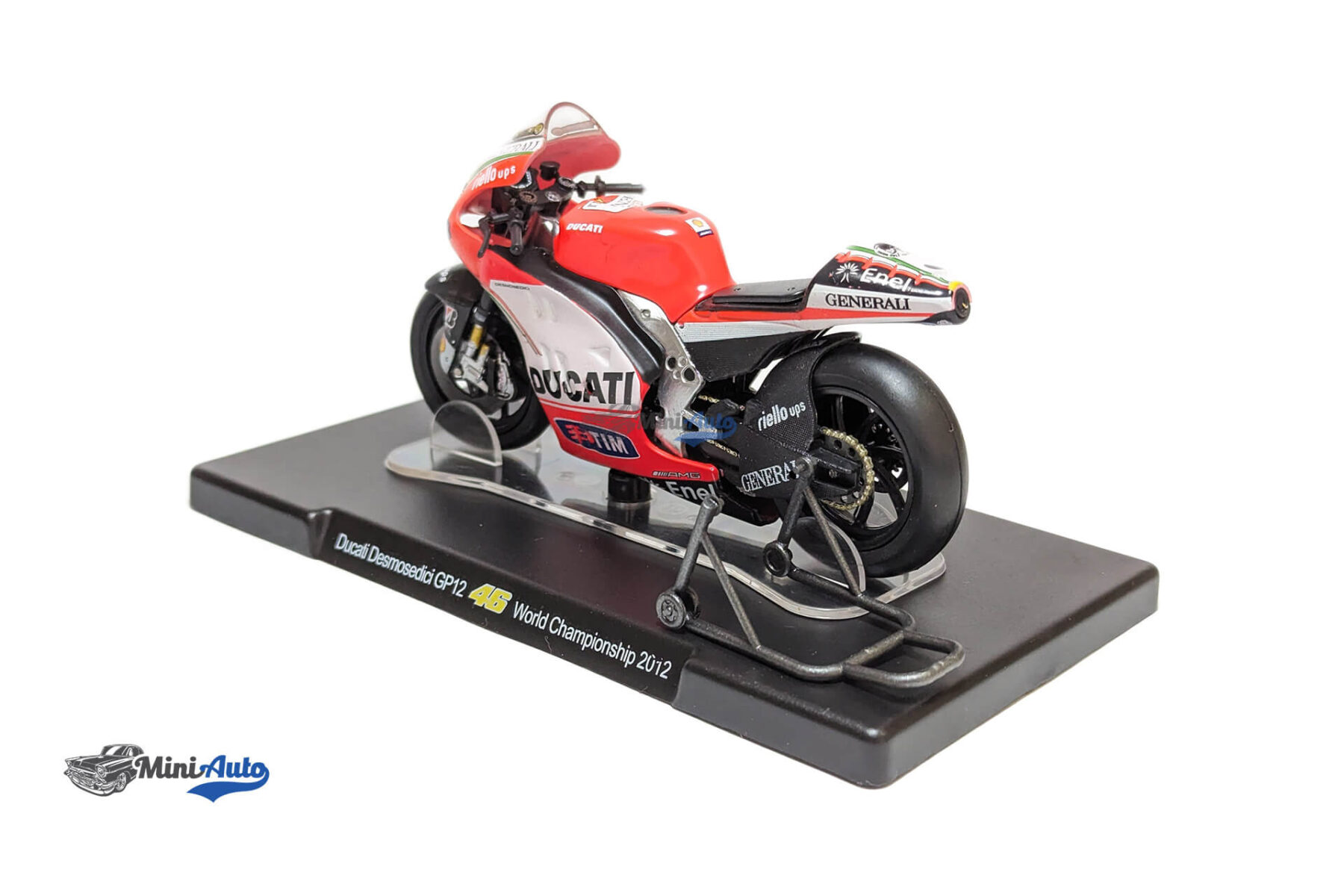 Ducati - Desmosedici Gp12 Ducati Team N46 Motogp Season Valentino Rossi - 2012 - White - Image 7