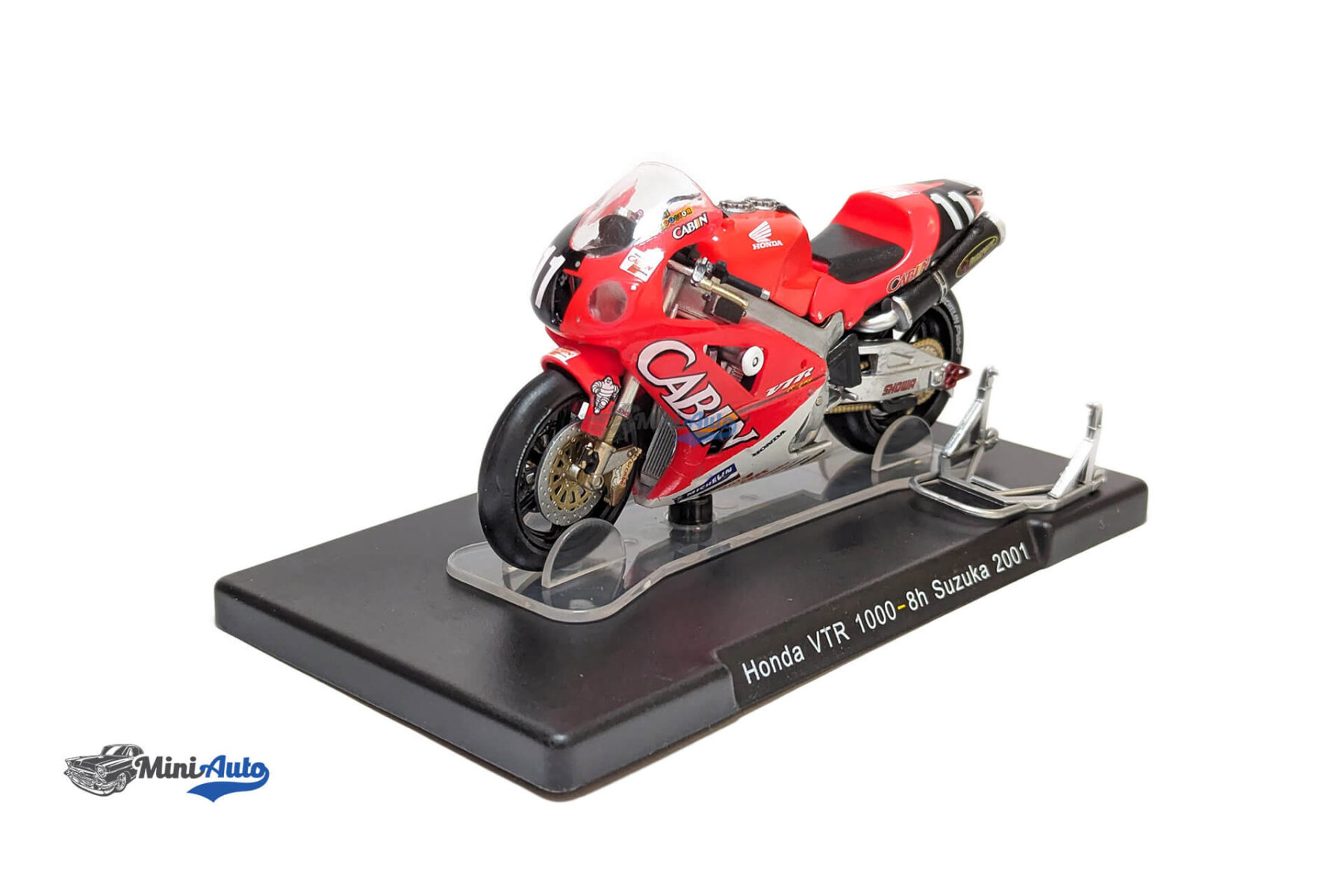 Honda - VTR1000 Team Cabin Honda N11 Winner 8h Suzuka Valentino Rossi - 2001 - White - Image 4