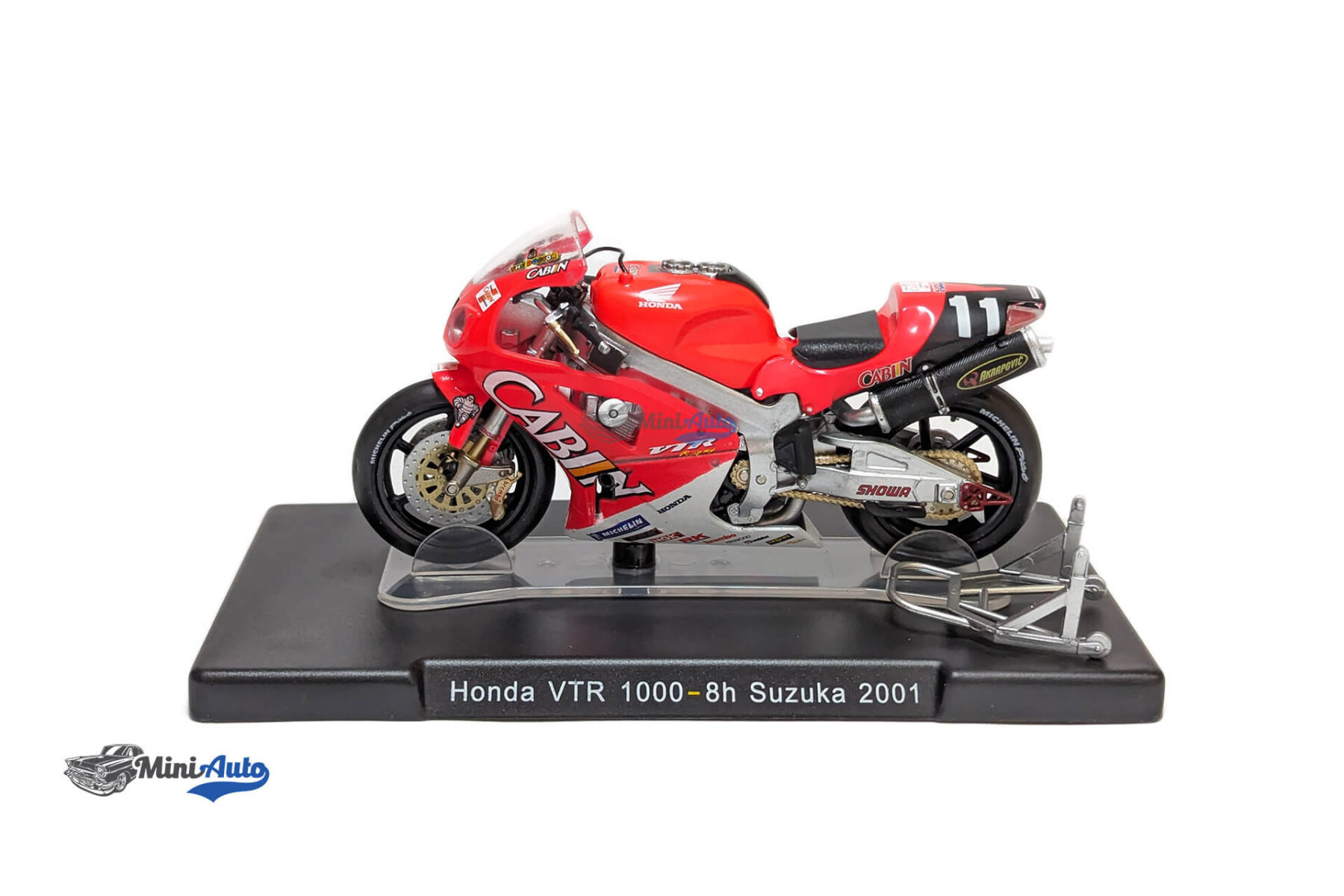 Honda - VTR1000 Team Cabin Honda N11 Winner 8h Suzuka Valentino Rossi - 2001 - White - Image 2